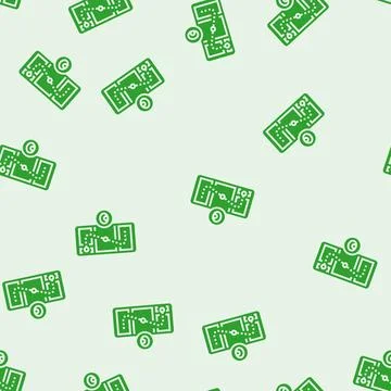 Eye tracking ux ui design glyph seamless pattern 스톡 일러스트