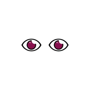 Eye vector design template illustration Stock Illustration