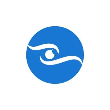 Eye vector design template illustration Stock-Illustration