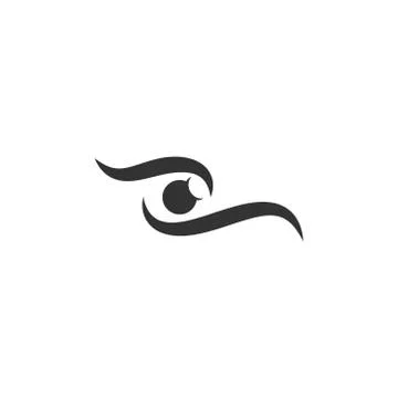 Eye vector design template illustration Stock Illustration