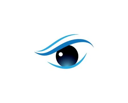 Eye vector icon Stock Illustration