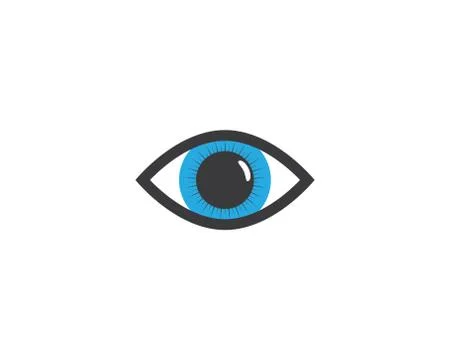 Eye vector icon Stock Illustration