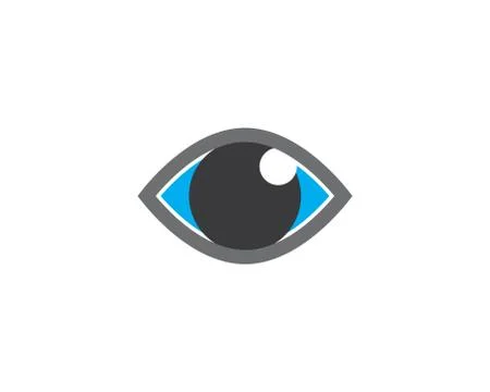 Eye vector icon Stock Illustration