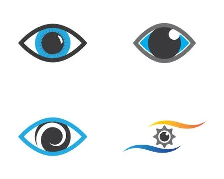 Eye vector icon Stock Illustration