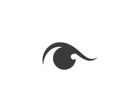 Eye vector icon Stock Illustration