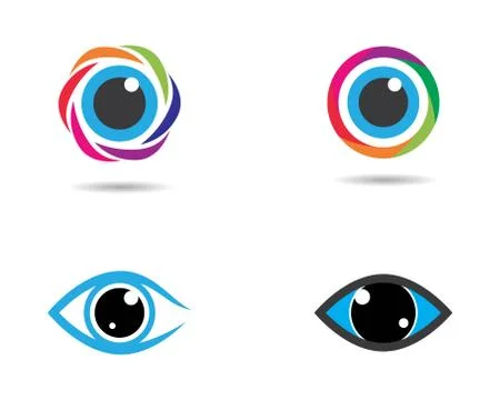 Eye vector icon Stock Illustration