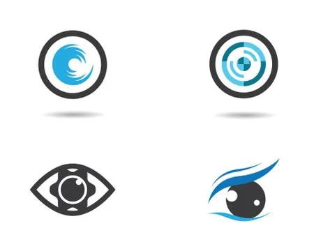 Eye vector icon Stock Illustration