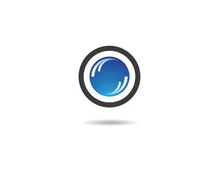 Eye vector icon Stock Illustration
