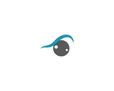 Eye vector icon Stock Illustration