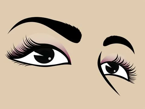 Eye vector illustration Isolated Stock Illustration