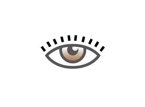 Eye Vision Logo Stock Illustration