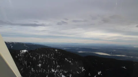 Eye of the wind blade moving - snow forest backdrop Stock Footage 38073657