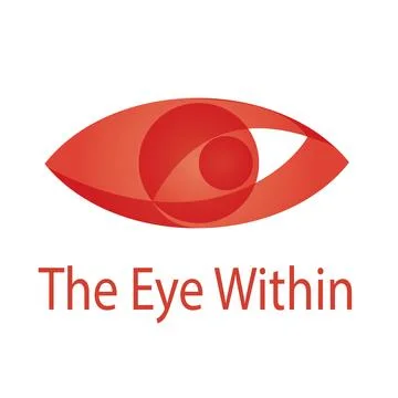 Eye within eye logo design Stock Illustration