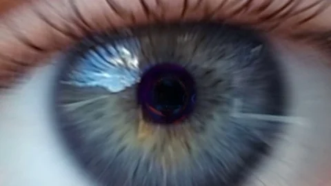 Eye Zoom to Wormhole Stock Footage 75744999