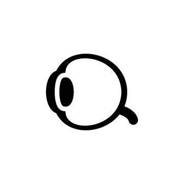Eyeball Anatomy, Human Optic View Organ Solid Flat Vector Icon Isolated on .. Stock Illustration