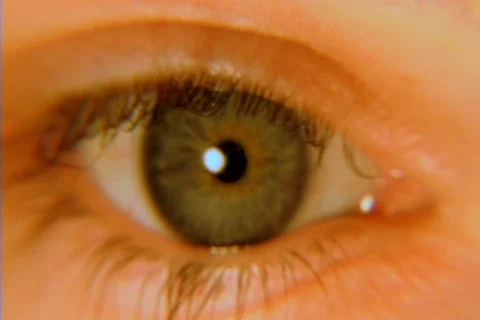 Eyeball blink Stock Footage 87247