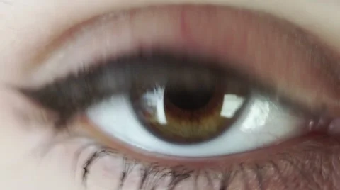 Eyeball computer display reflection Видео 59034233