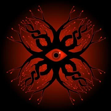 Eyeball design Stock Illustration