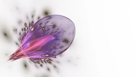 Eyeball, optic, diffraction of light, organic shapes. イラスト素材