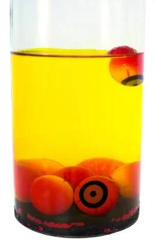 Eyeballs alcoholized in a bottle Photos