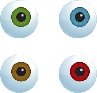Eyeballs Stock Illustration