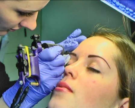 Eyebrow 2 Stock Footage 35015757