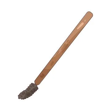 Eyebrow Brush illustration Stock Illustration