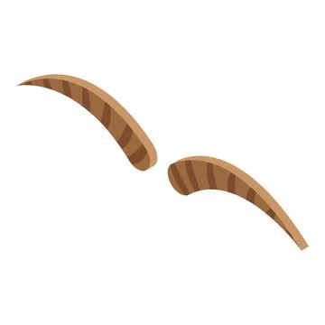 Eyebrow correction spa icon isometric vector. Eye makeup Stock Illustration