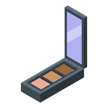 Eyebrow makeup icon isometric vector. Eye brow Stock Illustration