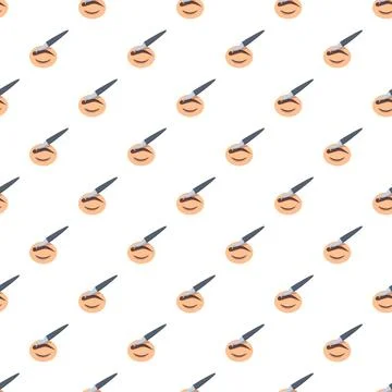 Eyebrow microblading permanent makeup cosmetic procedure pattern Stock Illustration