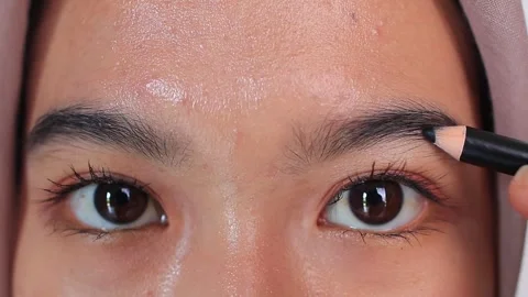 Eyebrow pencil Stock Footage 301670725