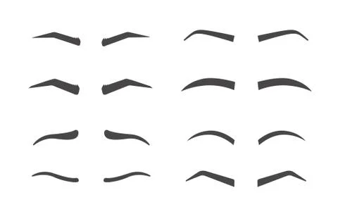 Eyebrow shaping isolated. Stock Illustration