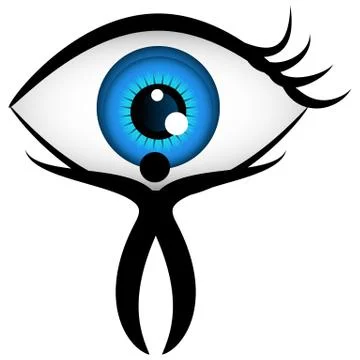 Eyecare icon Stock Illustration