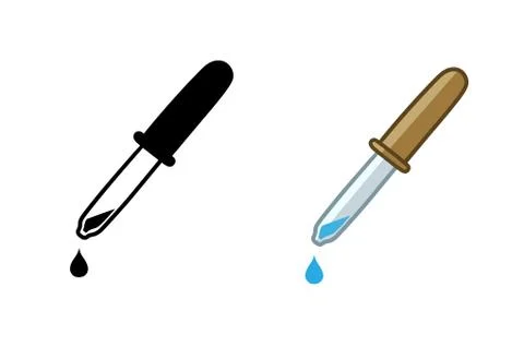 Eyedropper Stock-Illustration