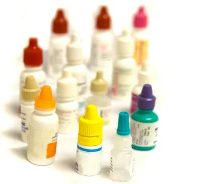 Eyedrops Stock Photos