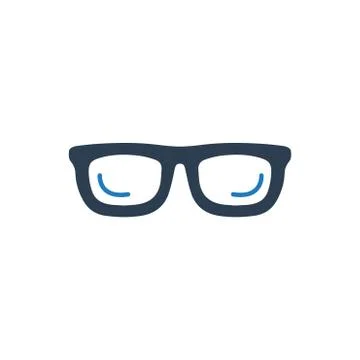 Eyeglass Icon Stock Illustration