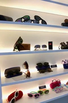 Eyeglass shelf Stock Photos