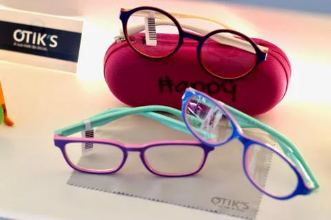 Eyeglass shelf Stock Photos