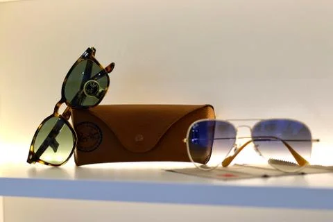 Eyeglass shelf Stock Photos