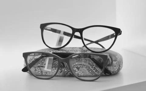Eyeglass shelf Stock Photos