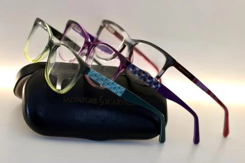 Eyeglass shelf Stock Photos