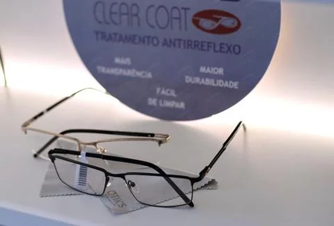Eyeglass shelf Stock Photos
