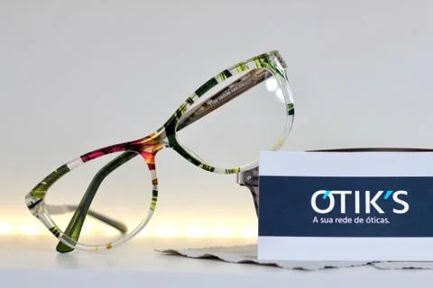 Eyeglass shelf Stock Photos