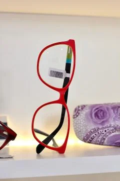 Eyeglass shelf Stock Photos