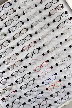 Eyeglass shelf Stock Photos