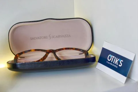 Eyeglass shelf Stock Photos