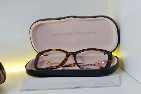Eyeglass shelf Stock Photos