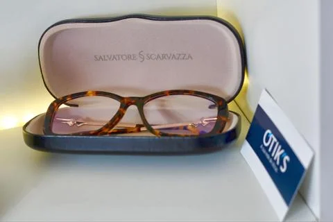 Eyeglass shelf Stock Photos