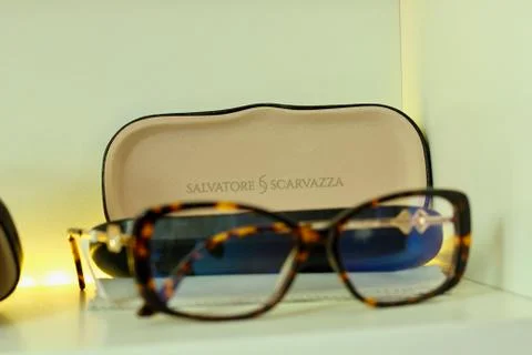 Eyeglass shelf Stock Photos