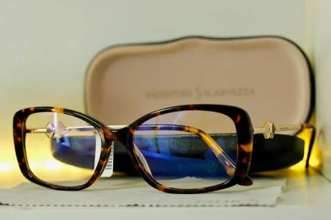 Eyeglass shelf Stock Photos